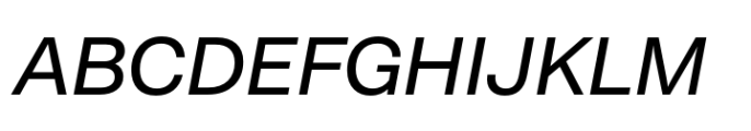 Neogrotesk Essential Alt Regular Italic Font UPPERCASE