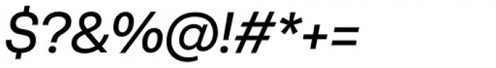 Neogrotesk Essential Regular Italic Font OTHER CHARS