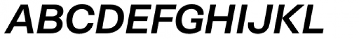 Neogrotesk Pro Bold Italic Font UPPERCASE