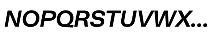 Neogrotesk Small Caps Bold Italic Font UPPERCASE