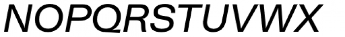 Neogrotesk Small Caps Regular Italic Font UPPERCASE