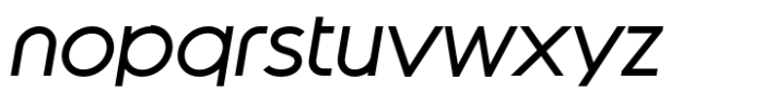 Neokurat SD Demi Italic Font LOWERCASE