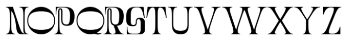 Neolost Regular Font UPPERCASE