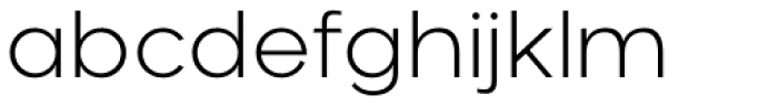 Neometric Alt Light Font LOWERCASE