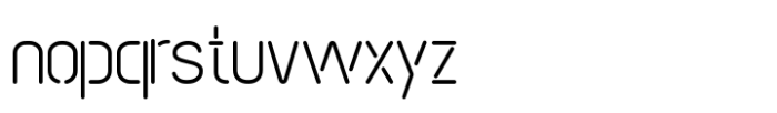 Neon Tokyo City Font LOWERCASE