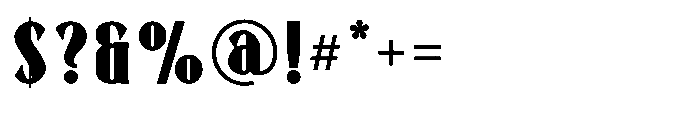 Neonette Sans Black Font OTHER CHARS
