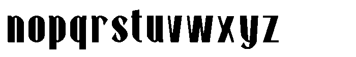 Neonette Sans Black Font LOWERCASE