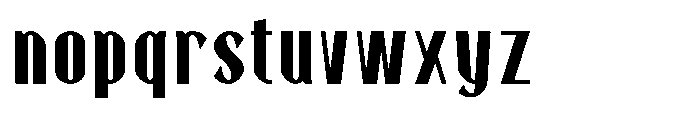 Neonette Sans Extra Bold Font LOWERCASE