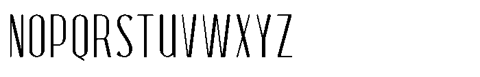 Neonette Sans Extra Light Font UPPERCASE