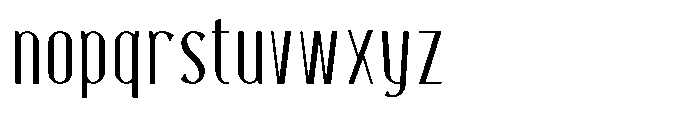 Neonette Sans Light Font LOWERCASE