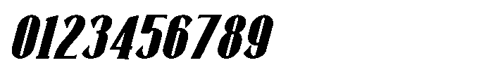 Neonette Serif Black Italic Font OTHER CHARS