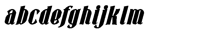 Neonette Serif Black Italic FONT