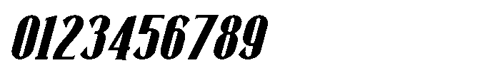 Neonette Serif Extra Bold Italic Font OTHER CHARS
