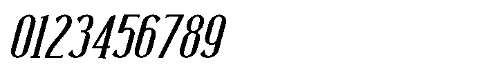 Neonette Serif Italic Font OTHER CHARS