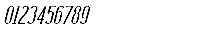 Neonette Serif Light Italic Font OTHER CHARS