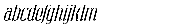 Neonette Serif Light Italic FONT