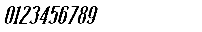Neonette Serif Medium Italic Font OTHER CHARS