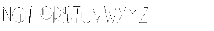 Neonrift Font LOWERCASE