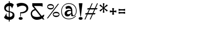 Neophyte Font OTHER CHARS