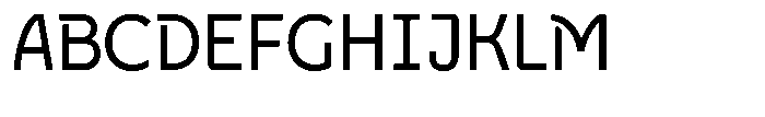 Neopol Print Regular Font UPPERCASE