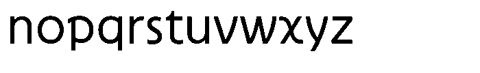 Neopol Print Regular Font LOWERCASE