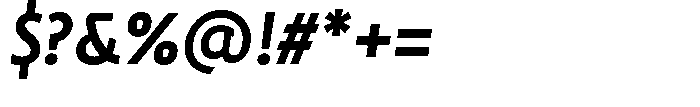 Neopol Print Ultra Slanted Font OTHER CHARS