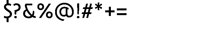 Neopol Sans Dark Font OTHER CHARS