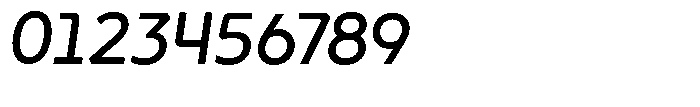 Neopol Sans Medium Slanted Font OTHER CHARS