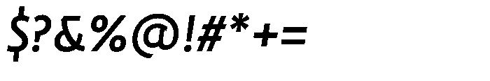 Neopol Script Bold Font OTHER CHARS