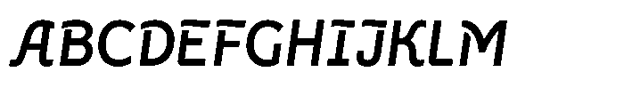 Neopol Script Bold Font UPPERCASE