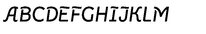 Neopol Script Dark Font UPPERCASE