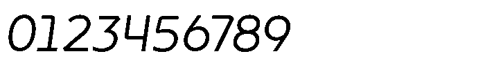 Neopol Script Light Font OTHER CHARS