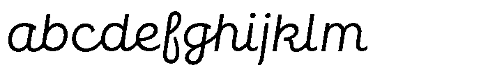 Neopol Script Light FONT