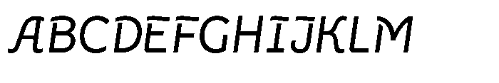 Neopol Script Regular Font UPPERCASE