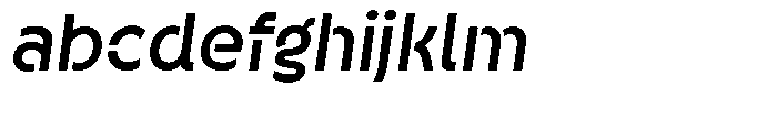 Neopol Stencil Bold Slanted FONT
