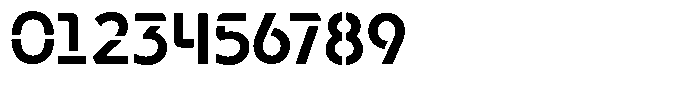 Neopol Stencil Ultra Font OTHER CHARS
