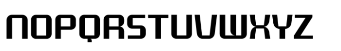 Neospeed Regular Font LOWERCASE