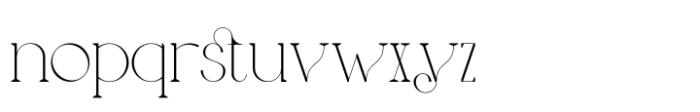Neoteric Font LOWERCASE