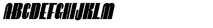 Neothin Black Italic Font UPPERCASE