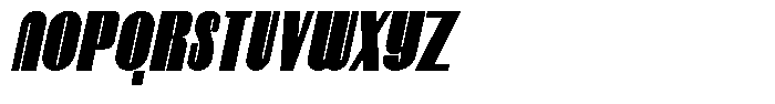Neothin Black Italic Font UPPERCASE