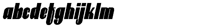 Neothin Black Italic FONT