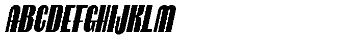 Neothin Bold Italic Font UPPERCASE