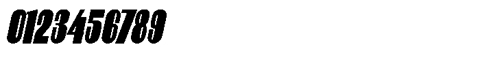 Neothin Extra Bold Italic Font OTHER CHARS