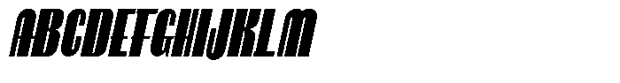 Neothin Extra Bold Italic Font UPPERCASE