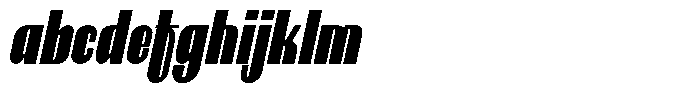 Neothin Extra Bold Italic FONT