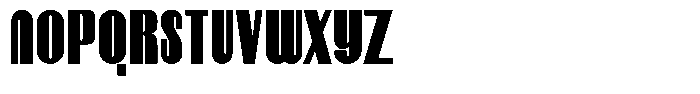 Neothin Extra Bold Font UPPERCASE