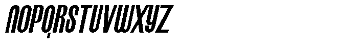 Neothin Italic Font UPPERCASE