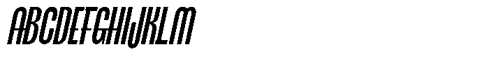 Neothin Light Italic Font UPPERCASE