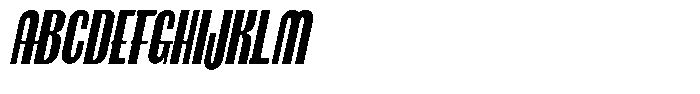 Neothin Medium Italic Font UPPERCASE