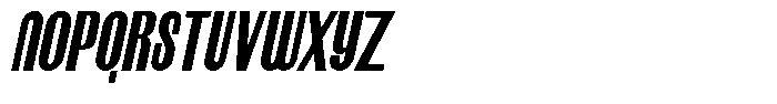 Neothin Medium Italic Font UPPERCASE